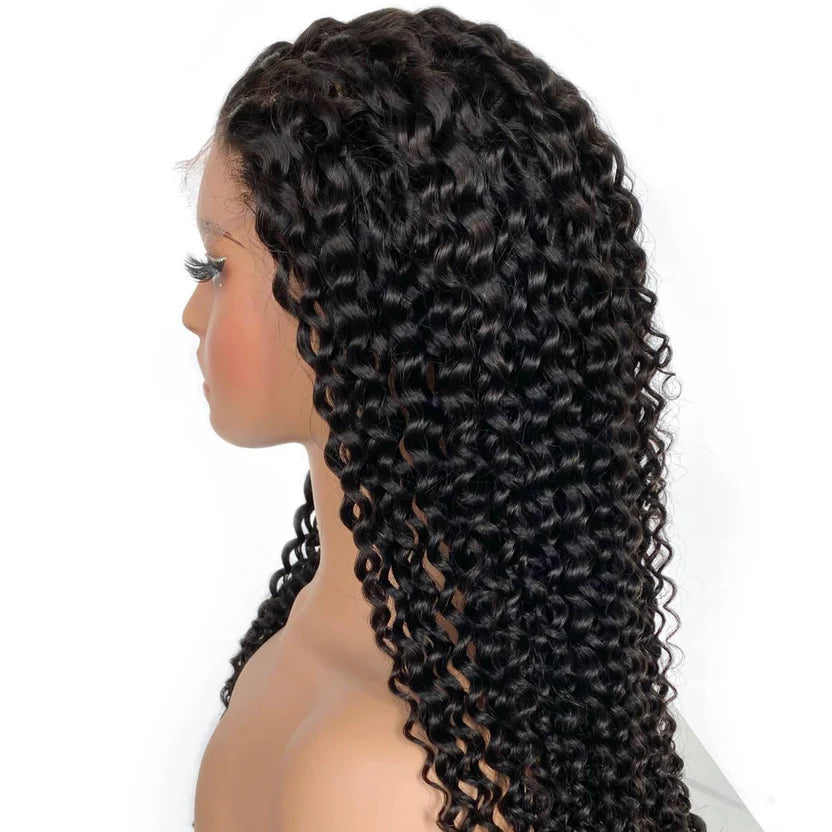 Glueless Water Wave 5x5 HD Lace Closure 100% Human Hair Closure Wig