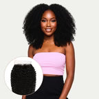 Afro Kinky Curly Closure