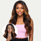 Glueless Colored Body Wave 5x5 HD Lace 100% Human Hair Closure Wig