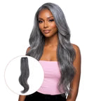 Vietnamese Natural Gray Hair Extensions