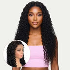 Glueless Water Wave 5x5 HD Lace Closure 100% Human Hair Closure Wig