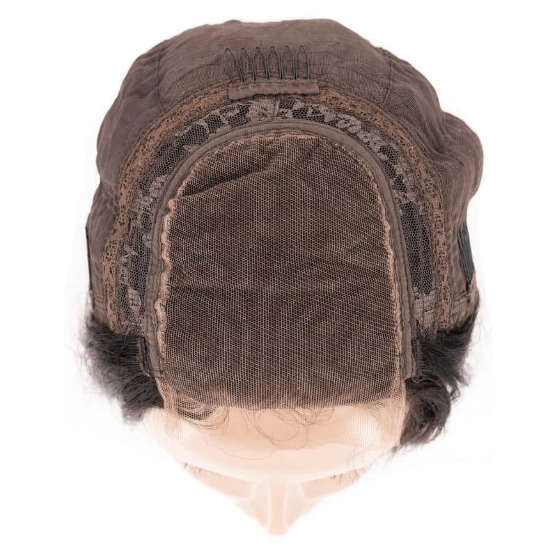 Straight 4x4 Transparent Closure Wig